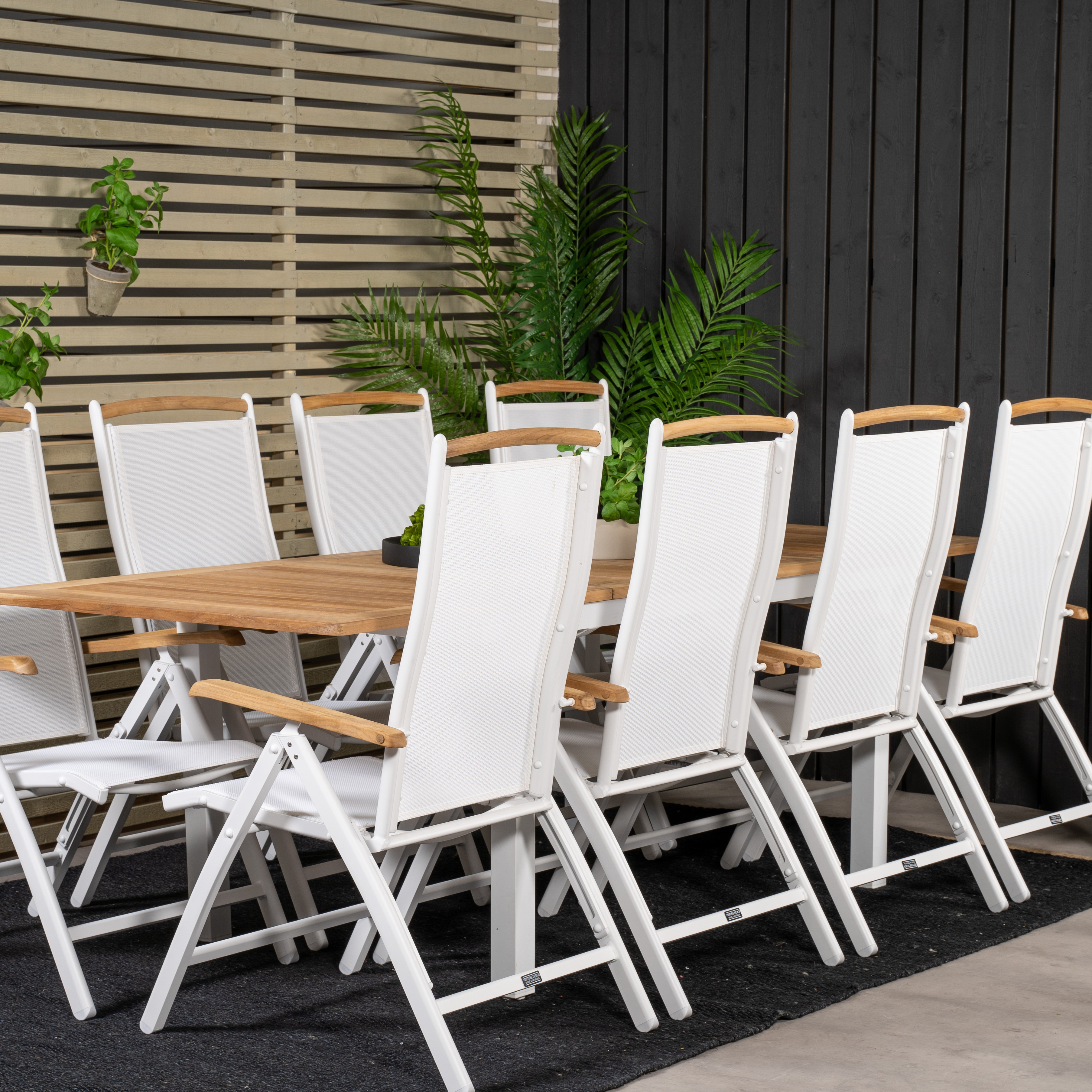 Matgrupp Venture Home Perla 160/240 med 8 Stolar