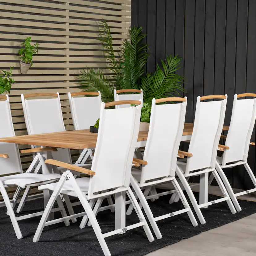 Matgrupp Venture Home Perla 160/240 med 8 Stolar