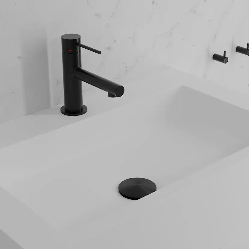 Tvättställsblandare Scandtap Steel Vertex