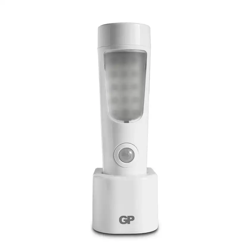 Ficklampa GP Batteries SecurELite 3in1 Uppladdningsbar Inklusive Nödbelysning Vit