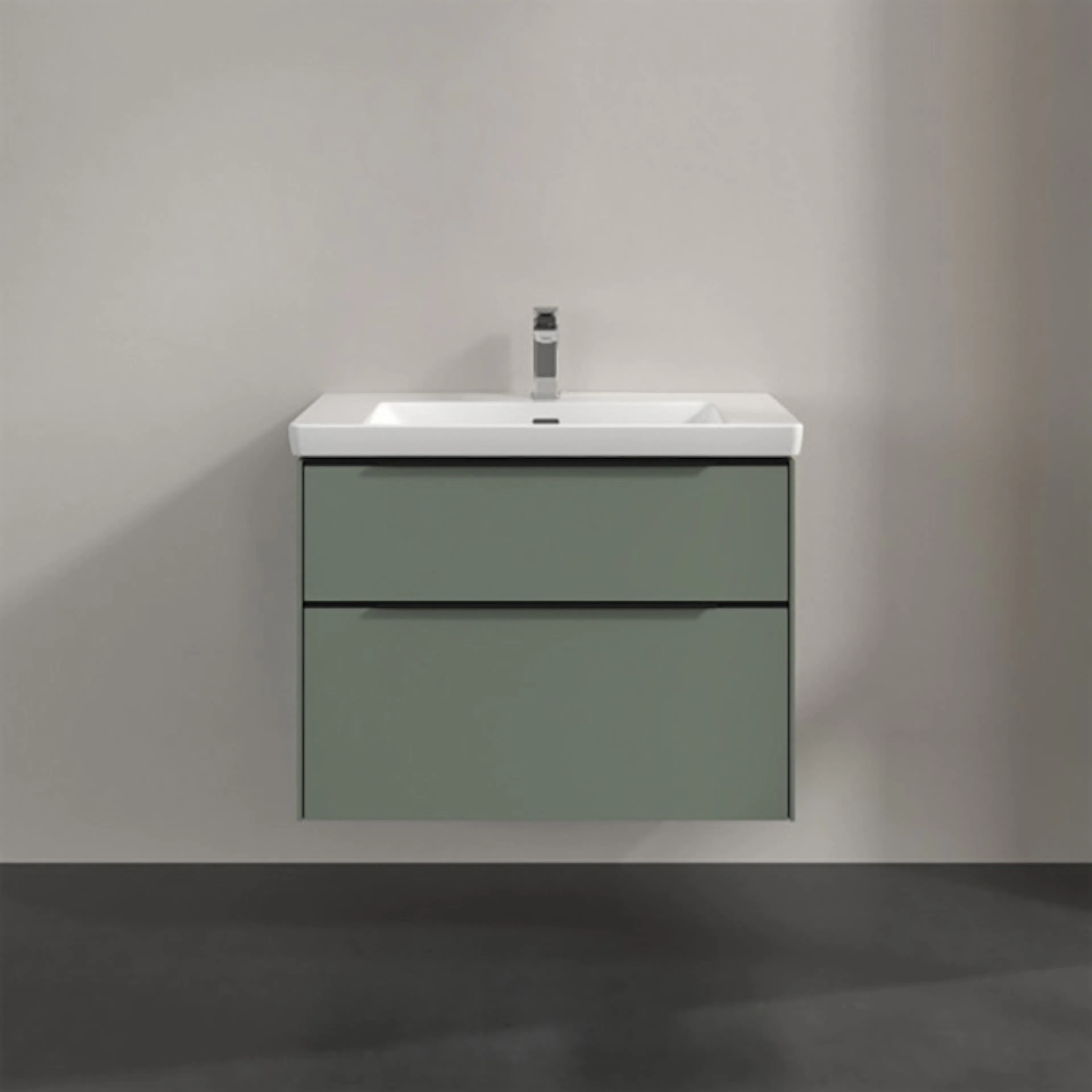 Tvättställsskåp Villeroy & Boch Subway 3.0 med 2 Lådor