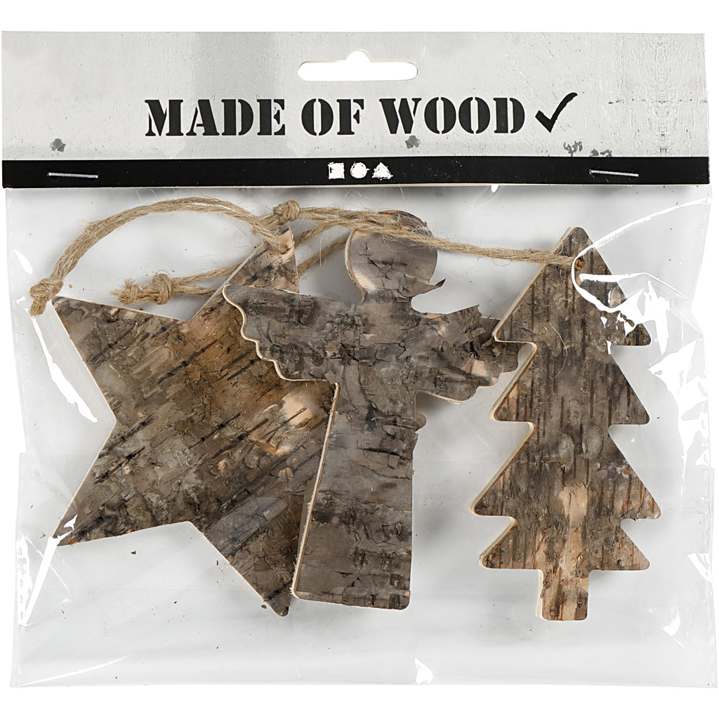 Juldekorationer Creativ Company 10x8 cm 3 st/1 Förp