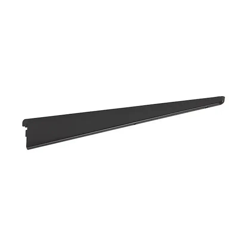 Konsol för hyllplan D: 47 Graphite Graphite, Längd: 470 mm