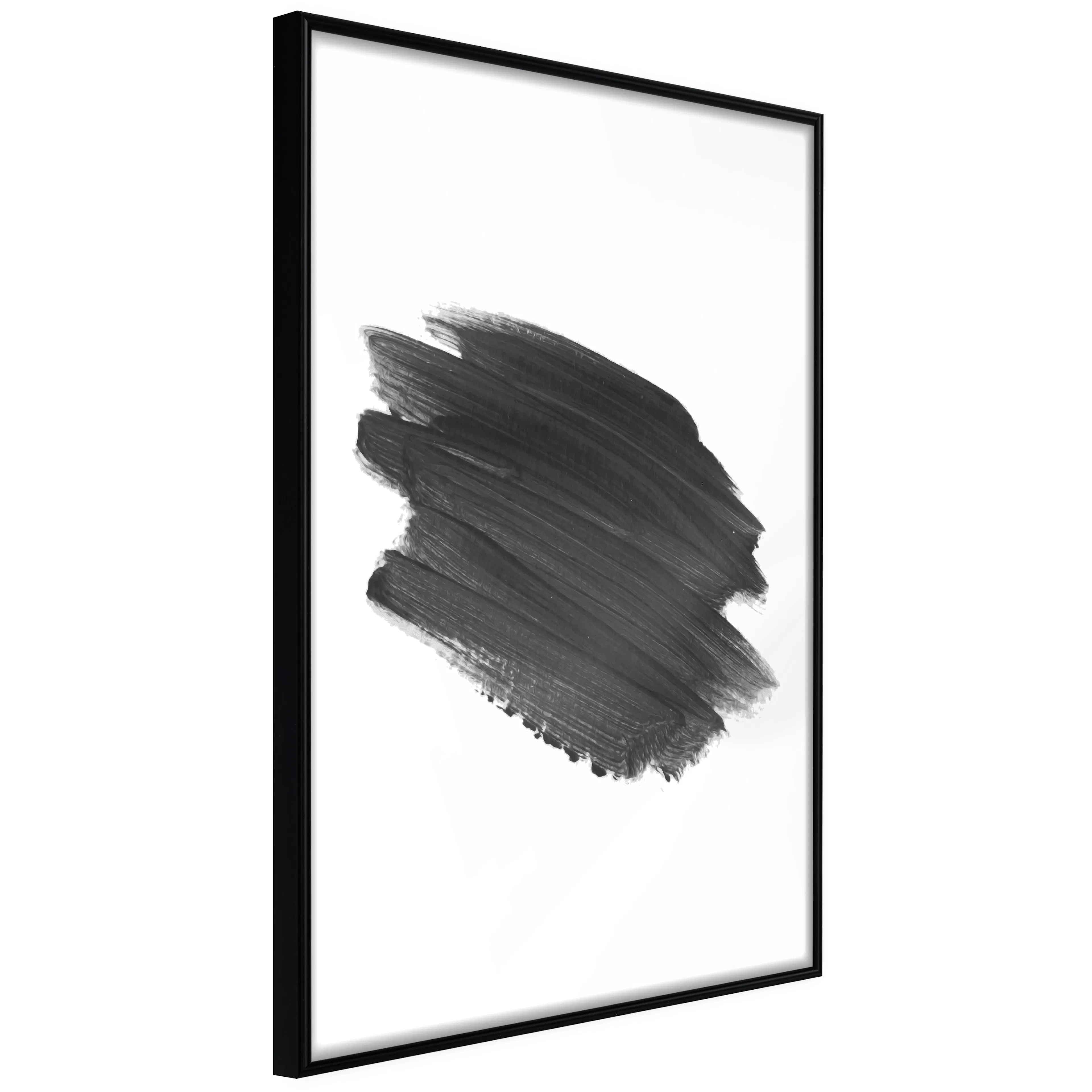 Affisch - Black Paint [Poster] 20x30 Svart ram, 20x30 cm