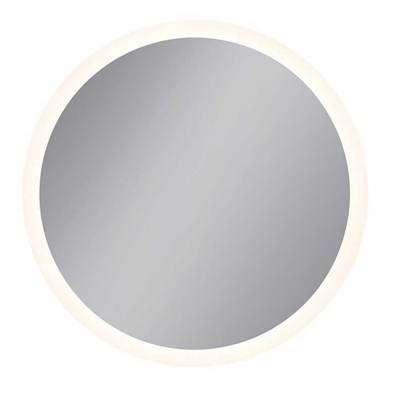 Spegel Vidi Atum Rund med LED-belysning