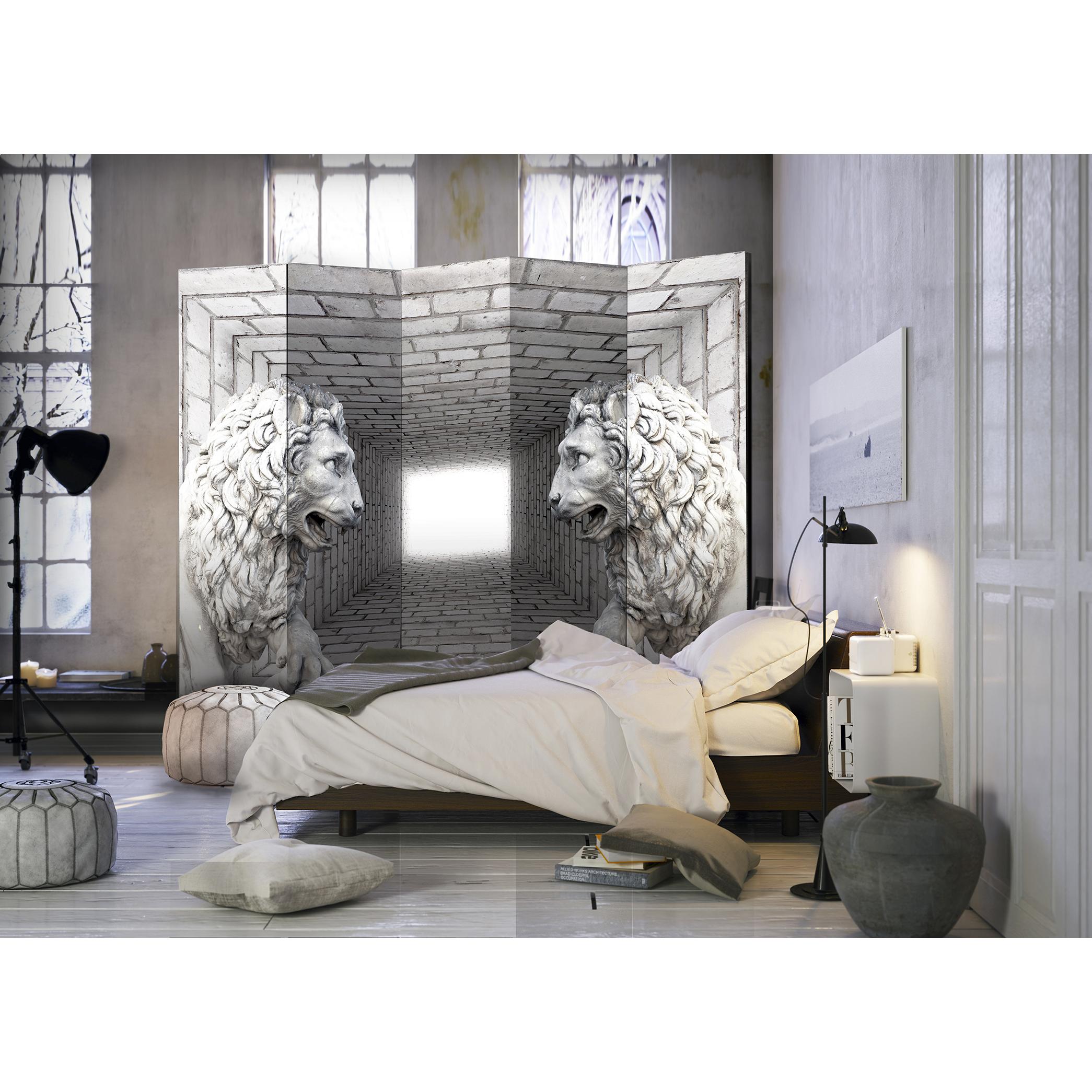 Rumsavdelare Skärmvägg Arkiio Stone Lions II 225x172 cm