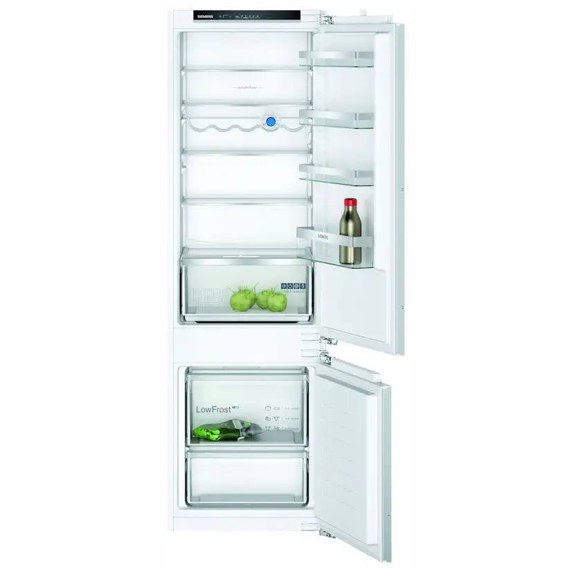 Integrerad Kyl/Frys Siemens KI87VVFE1 med HyperFresh och LED-belysning
