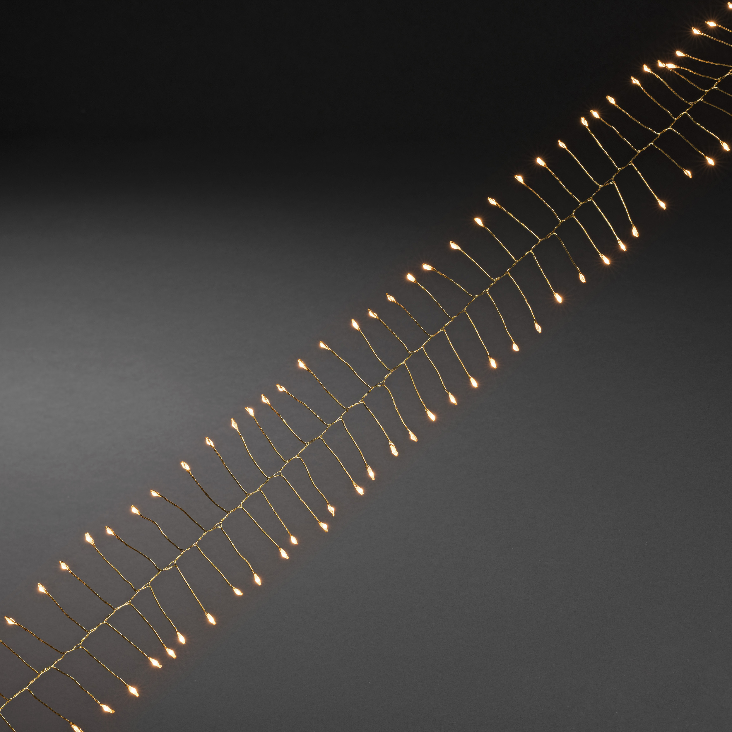Ljusslinga Gnosjö Konstsmide Microcluster Amber LED 200L