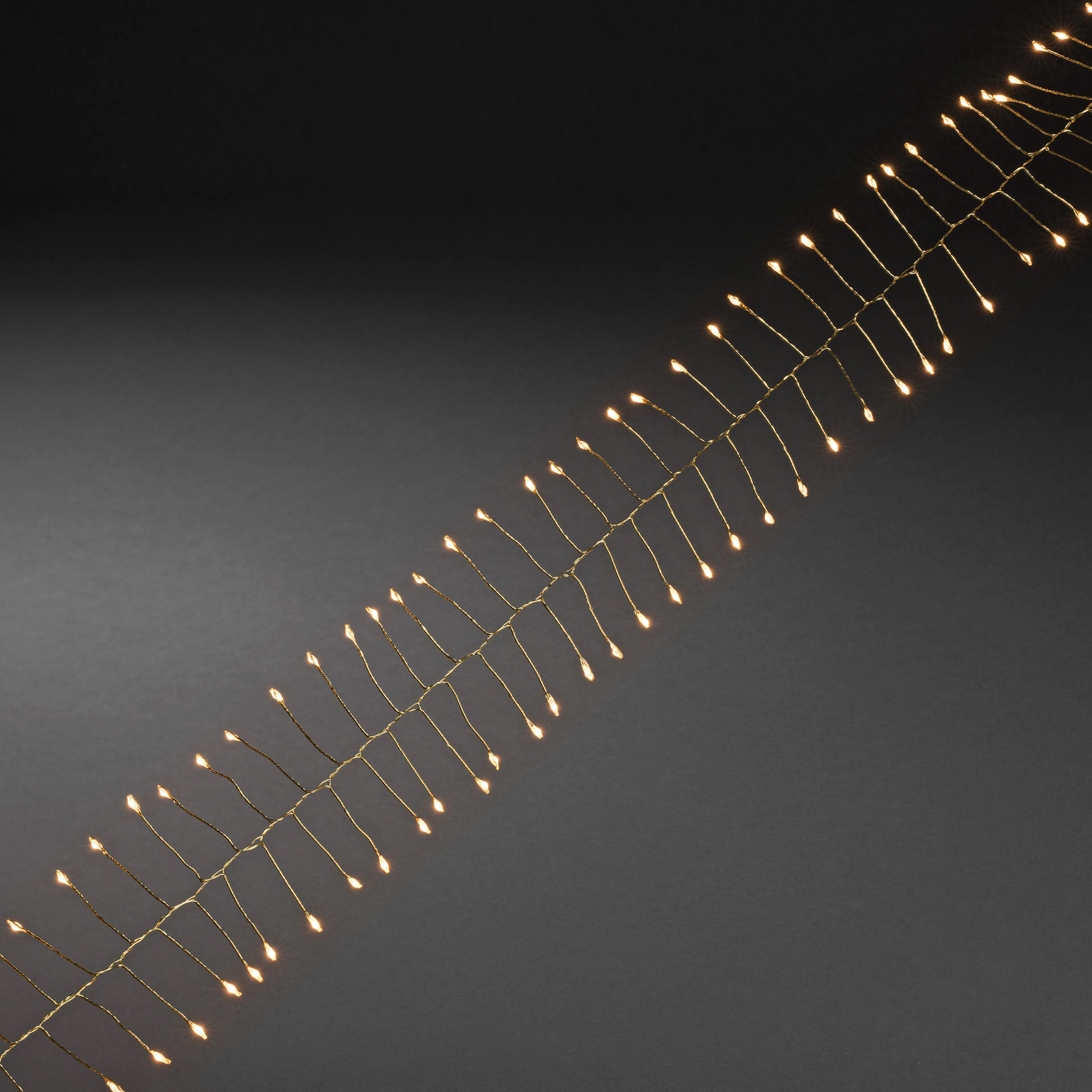 Ljusslinga Gnosjö Konstsmide Microcluster Amber LED 200L