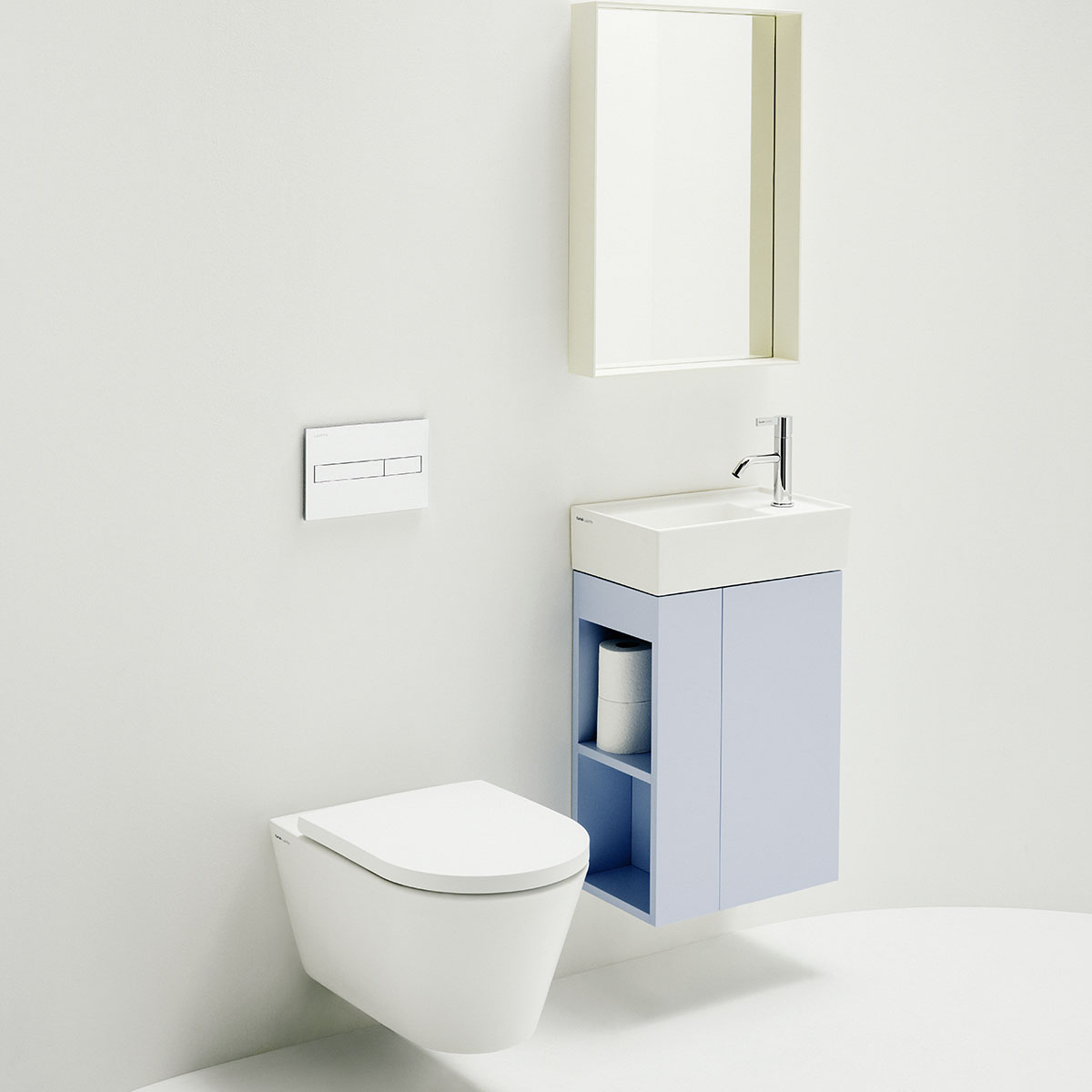 Vägghängd Toalettstol Laufen Kartell 820337 Rimless exkl Sits