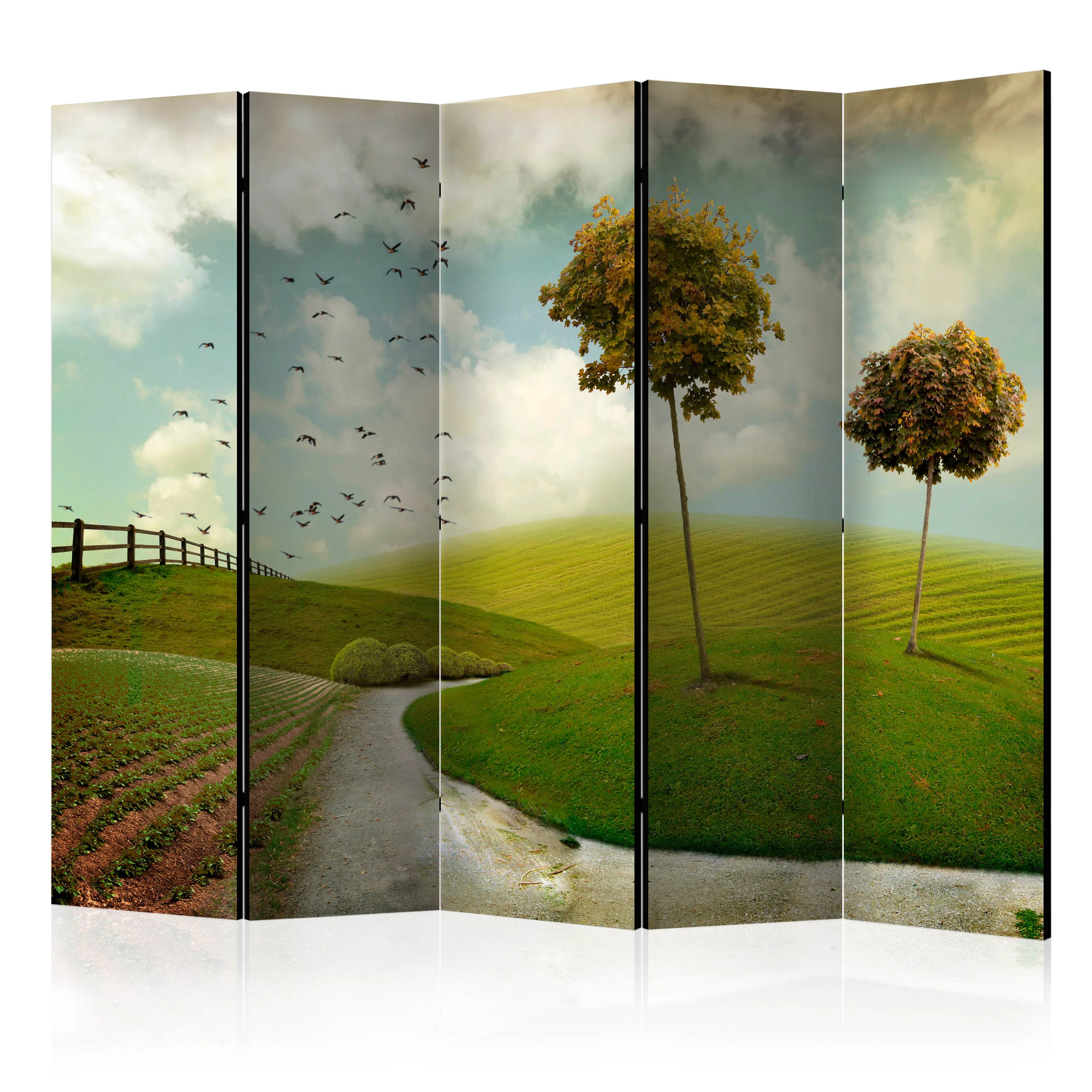 Rumsavdelare Skärmvägg Arkiio Autumn Landscape II 225x172 cm