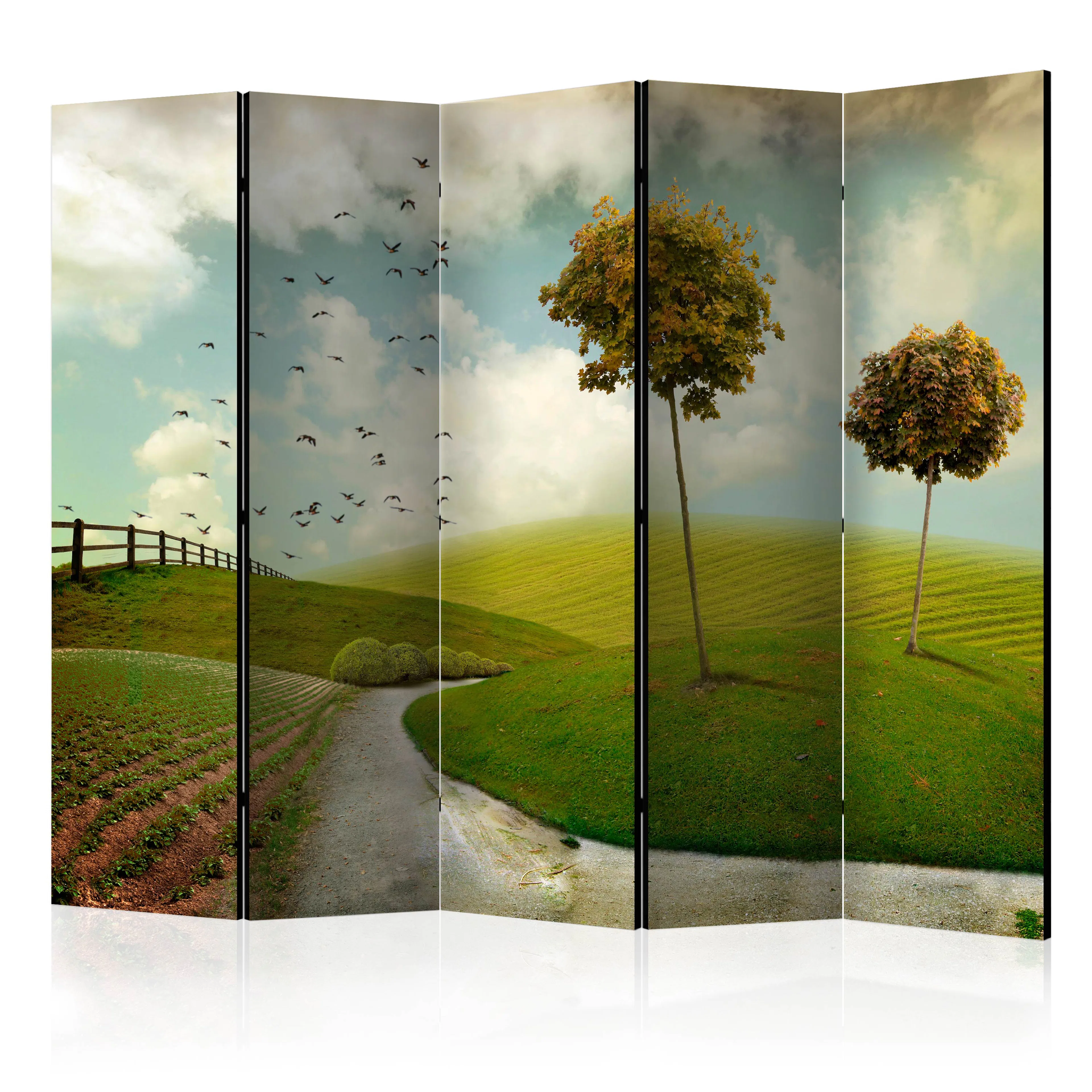 Rumsavdelare Skärmvägg Arkiio Autumn Landscape II 225x172 cm