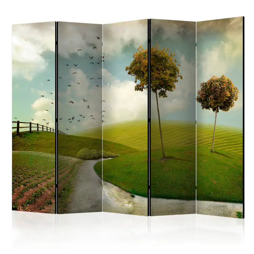 Rumsavdelare Skärmvägg Arkiio Autumn Landscape II 225x172 cm