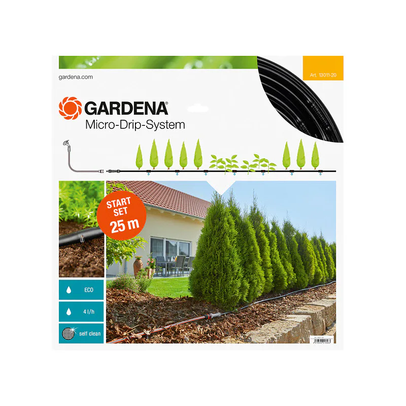 Bevattningsstartset Gardena Micro-Drip-System M för Plantrader utan Timer 2022