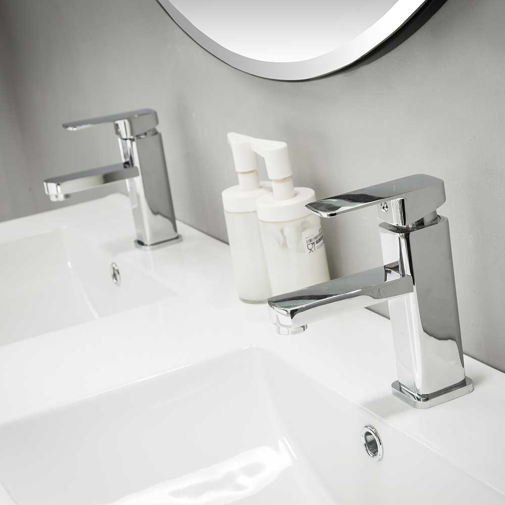 Tvättställsskåp Bathlife Eufori Svart