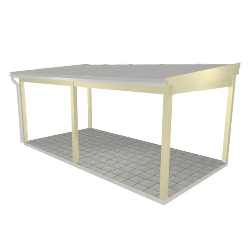 Uterumsstomme Skimmra B 5645 x D 2930mm med Mittstolpe B 5645 x D 2930 mm