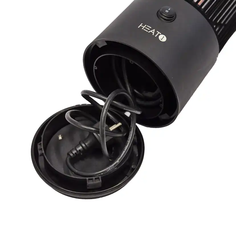 Terrassvärmare HEAT1 ECO High-line Golvmodell 1200W Svart