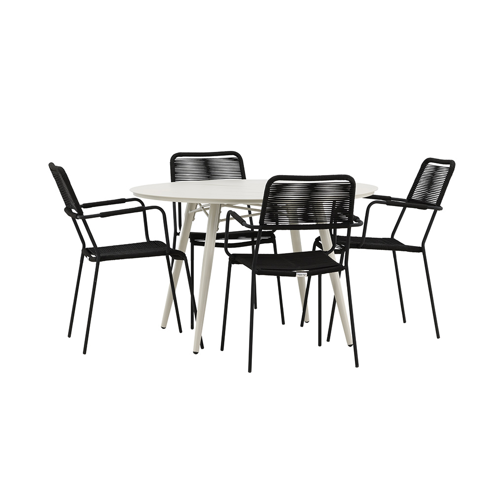 Matgrupp Venture Home Lina med 4 Lindos Stolar