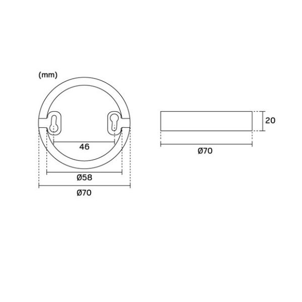 Distansring 1202 Hide-a-lite Multi