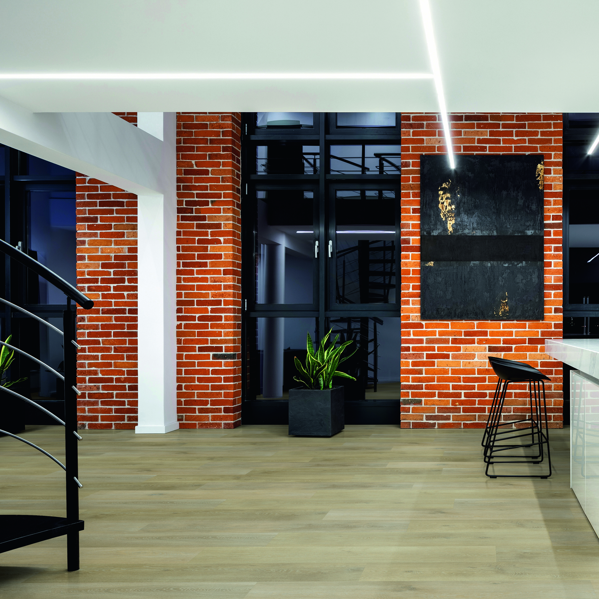 Vinylgolv Aspecta Klick Plank Como