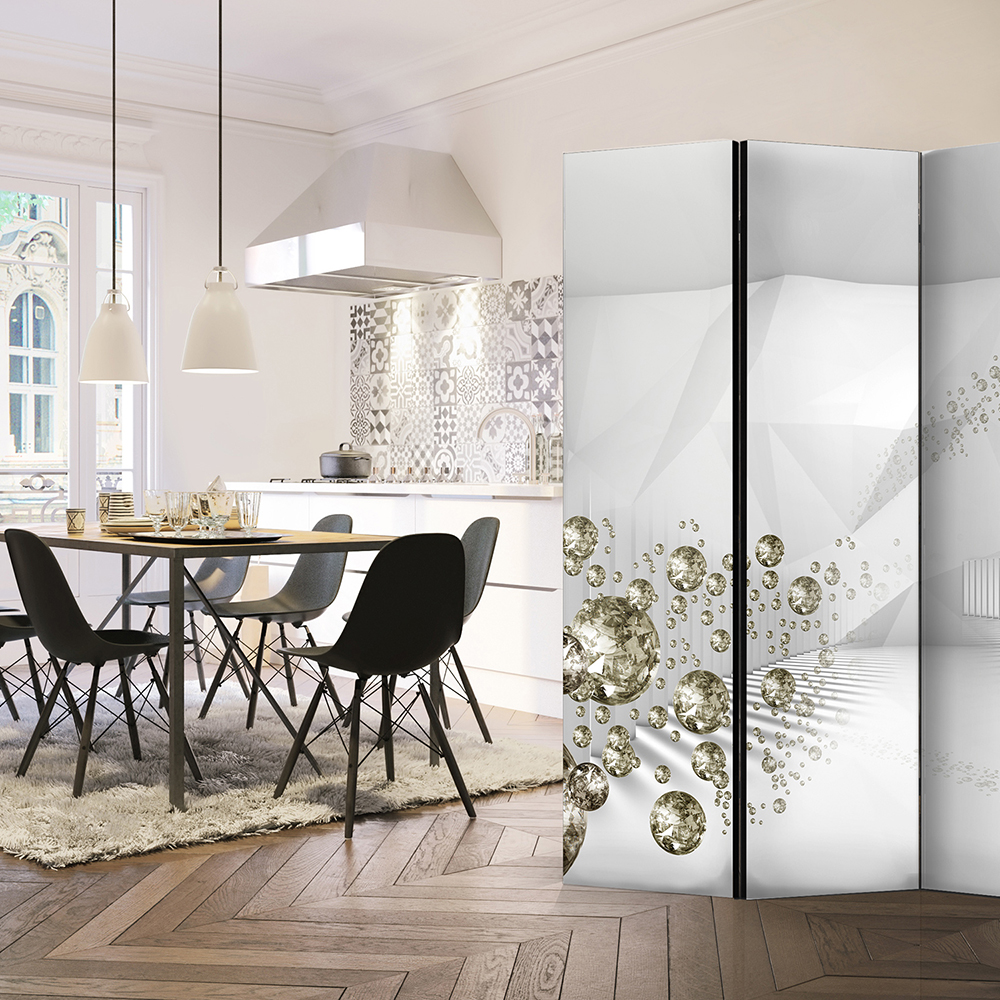 Rumsavdelare Skärmvägg Arkiio Diamond Corridor 135x172 cm