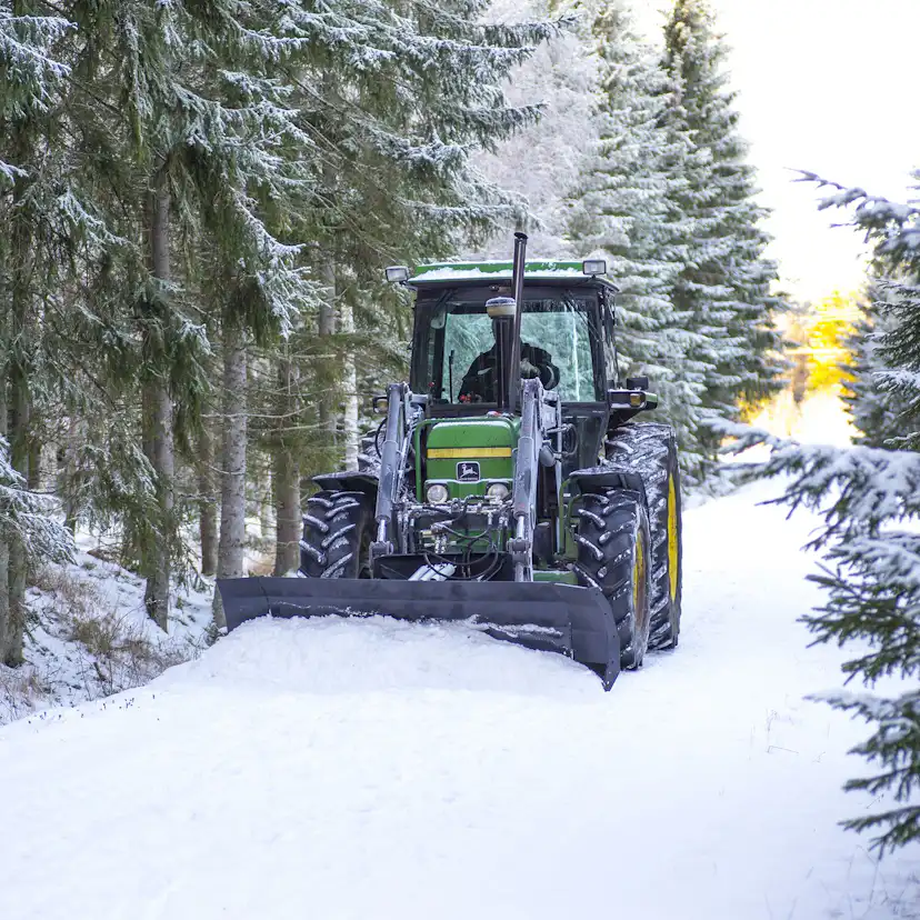 Snö-Diagonalblad Kellfri 2,5 m Trimafäste