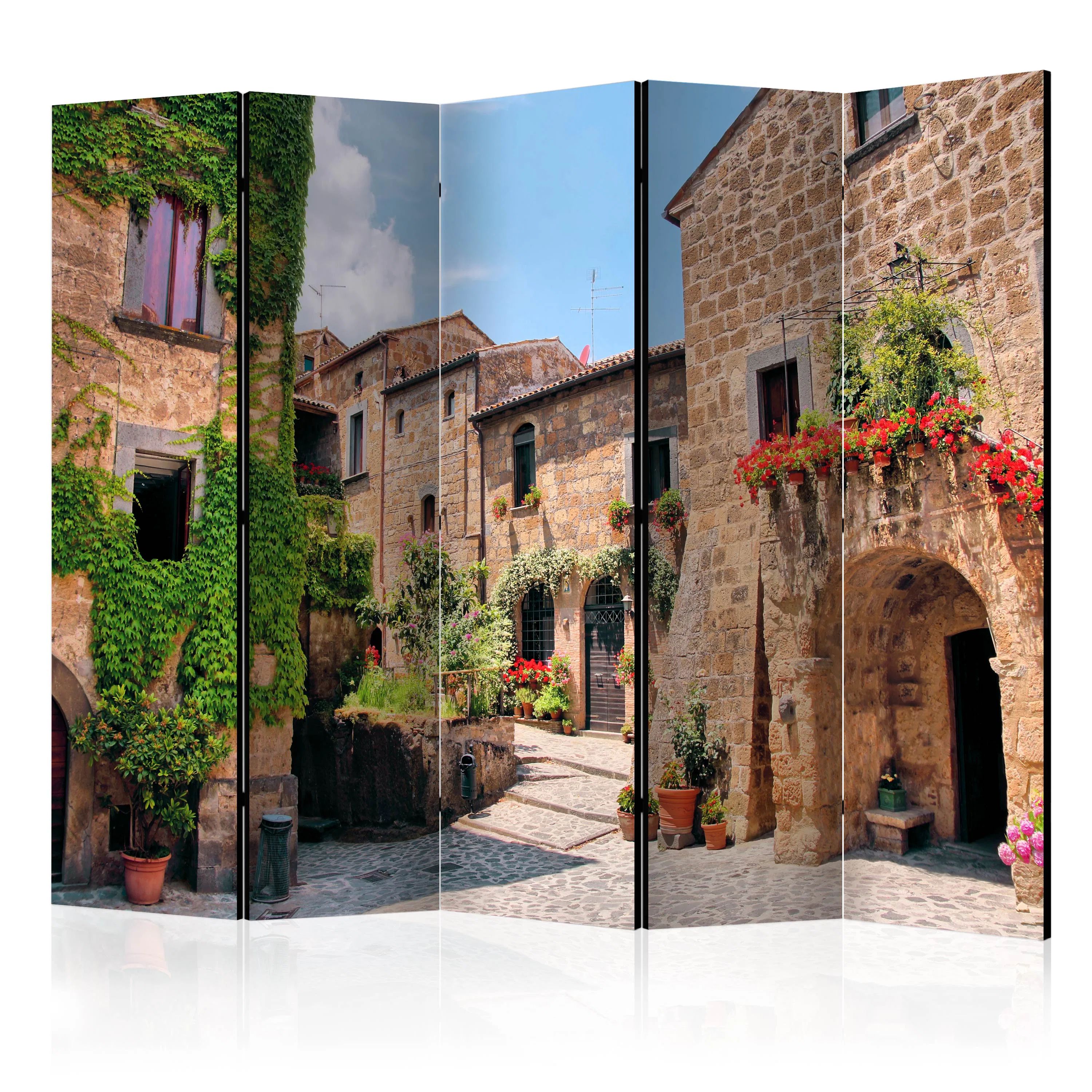 Rumsavdelare Skärmvägg Arkiio Tuscan Alley II 225x172 cm