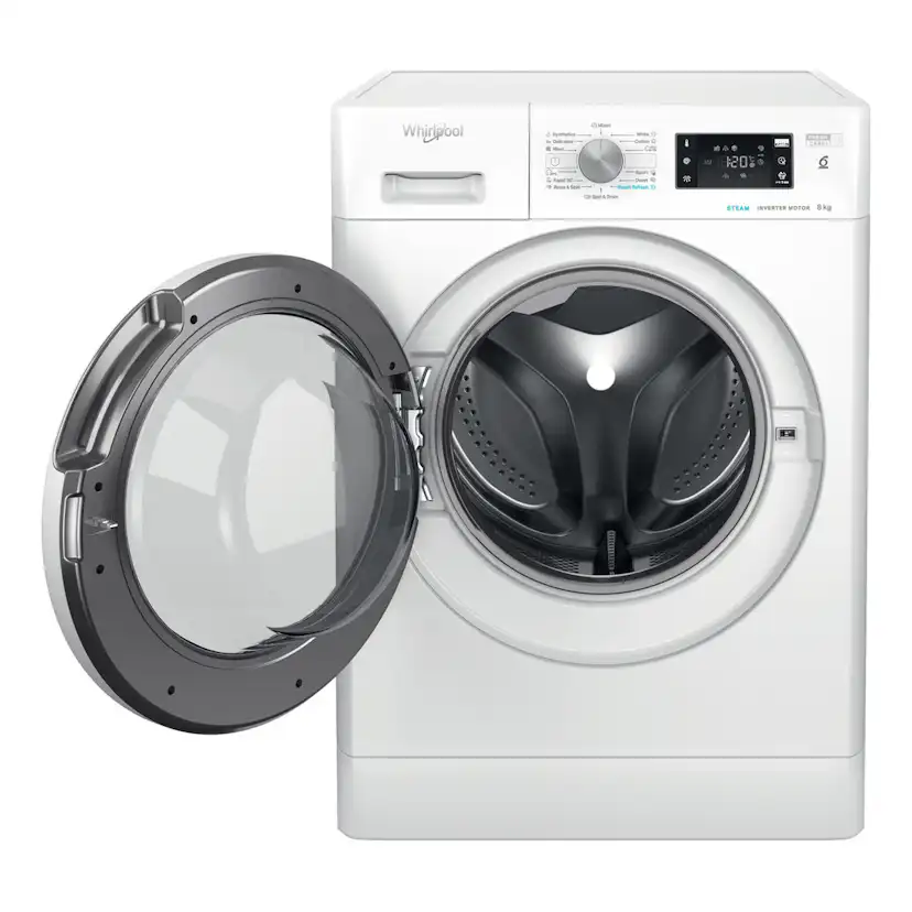 Frontmatad Tvättmaskin Whirlpool FFB 8458 WV EU 8kg Invertermotor FreshCare+