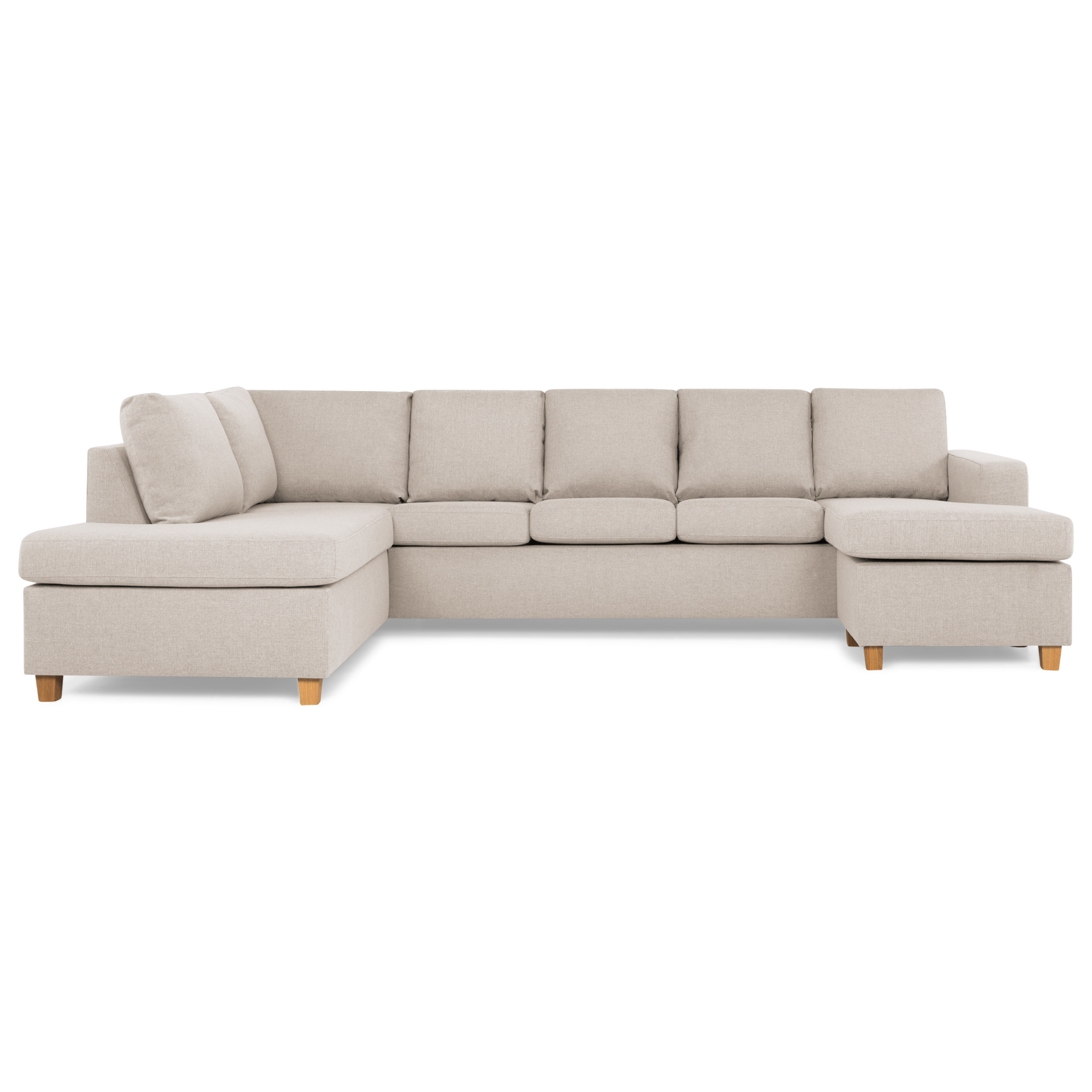 5-sitssoffa Basic Home Crazy U-formad med Divan och Schäslong XL 300 cm