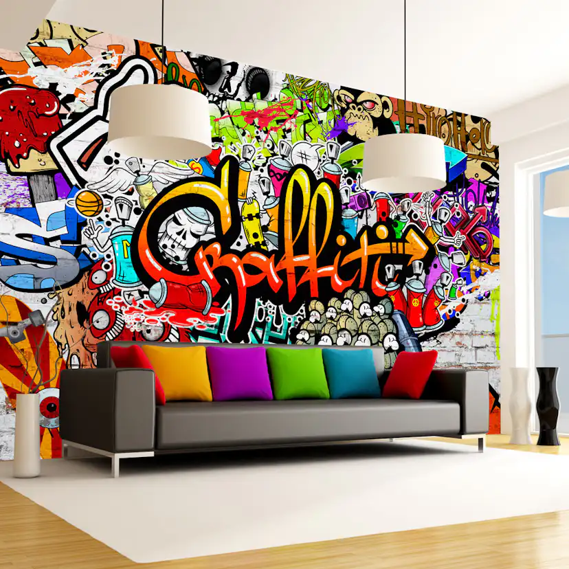 Fototapet Arkiio Colorful Graffiti