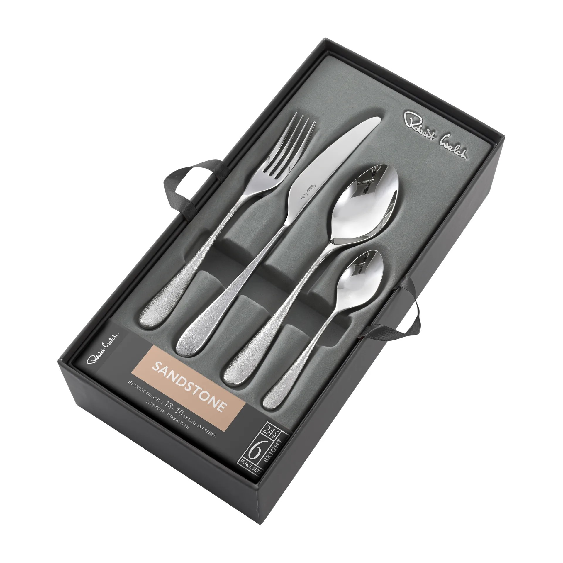 Bestickset Robert Welch Sandstone Blank 24 Delar