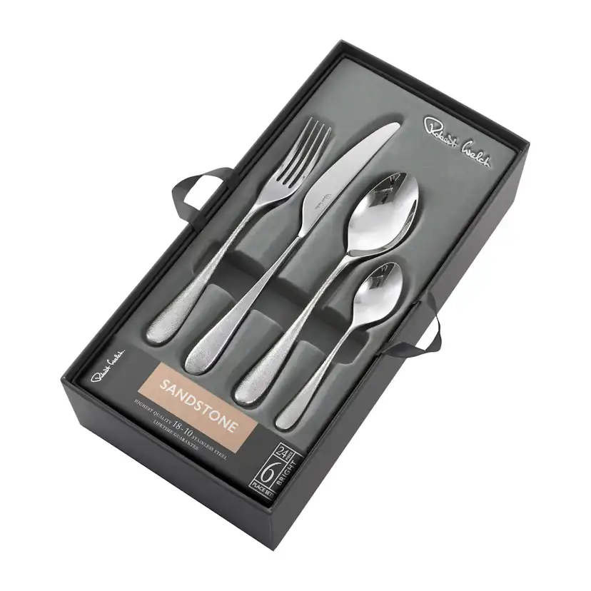 Bestickset Robert Welch Sandstone Blank 24 Delar