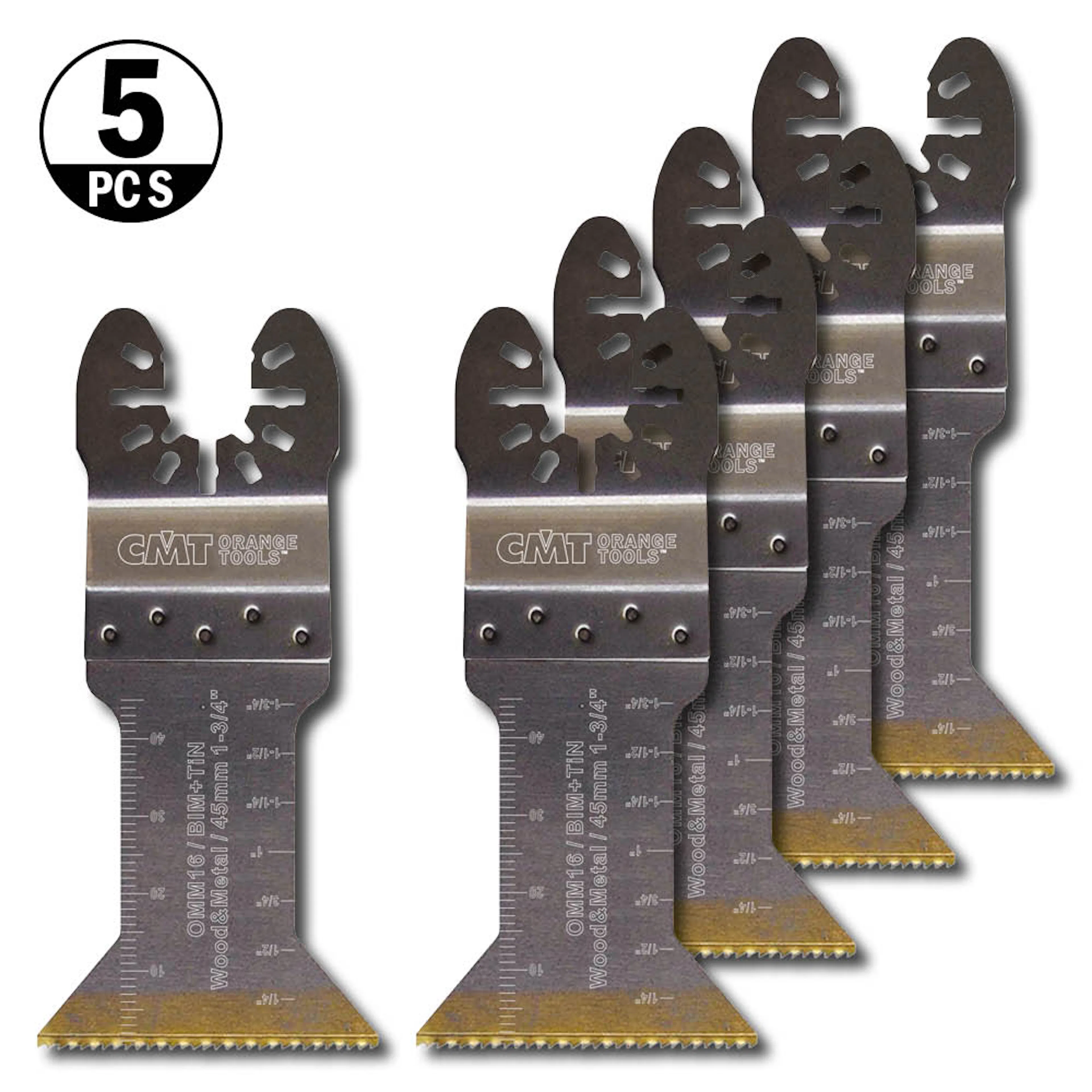Multicut 45x48mm BIM Trä/metall 5-pack 5 st