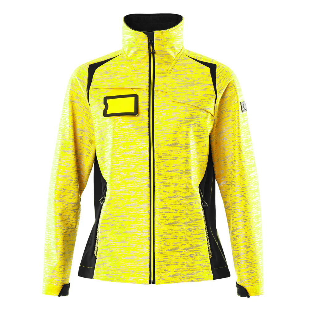 Mascot ACCELERATE SAFE Softshelljacka 19212-291-1709 Storlek: M, Färg: Hi-vis Gul/svart