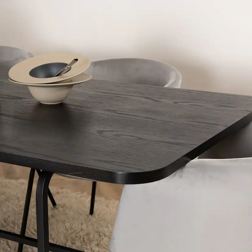 Matgrupp Venture Home Chicago med 6 Bergen Stolar