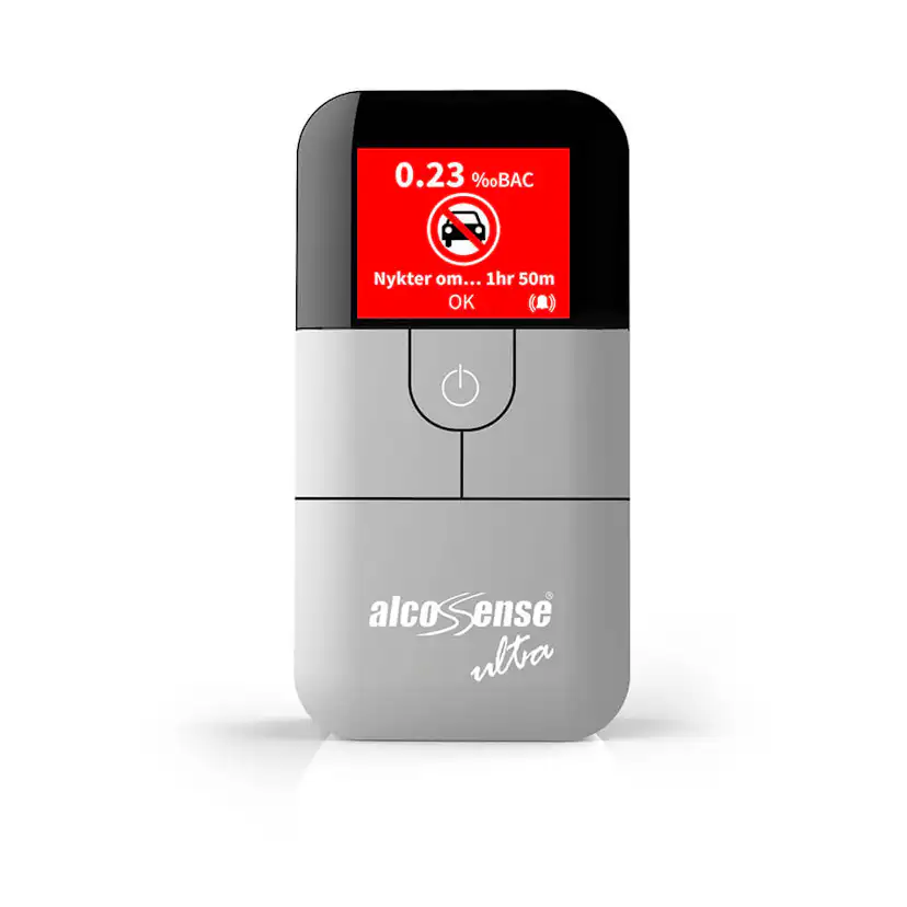 Alkoholmätare Alcosense Ultra Bränslecellsensor & BlowCoach Teknik