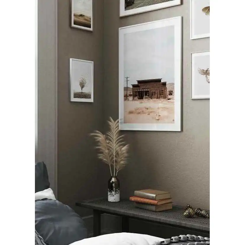 Poster Gallerix Wooden House In Desert