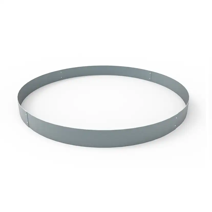 Planteringskant Flexigarden Aluzink 120 mm Cirkel