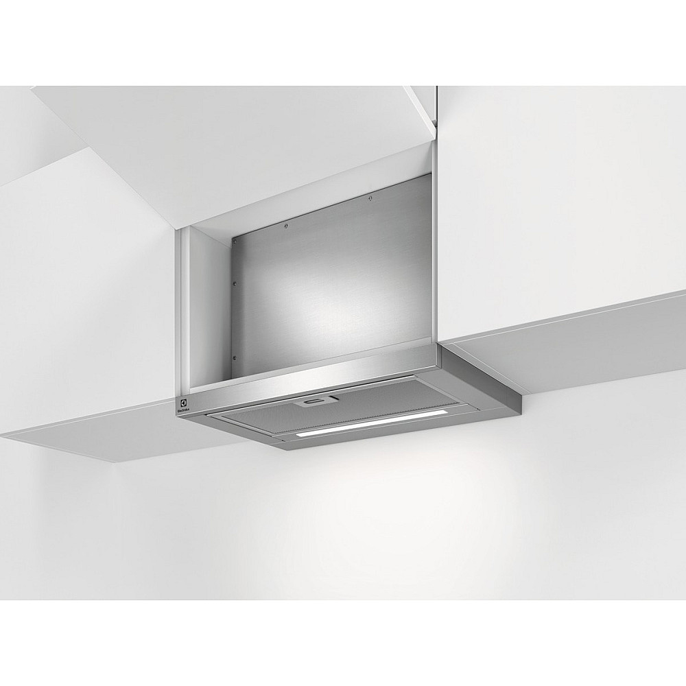 Frihängande Köksfläkt Electrolux LFP616X LED Belysning Grå