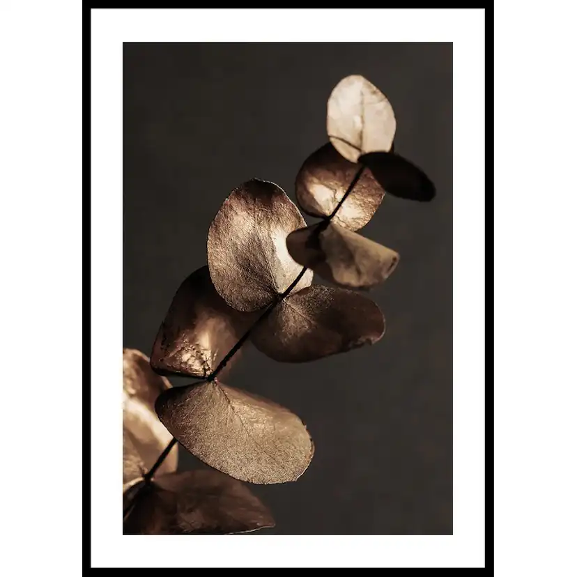 Eucalyptus Gold & Brown 30x40 30x40 cm