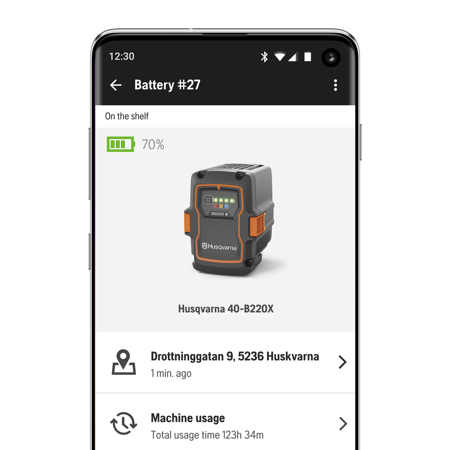 Batteri Husqvarna B360X Pro 36V 10 Ah