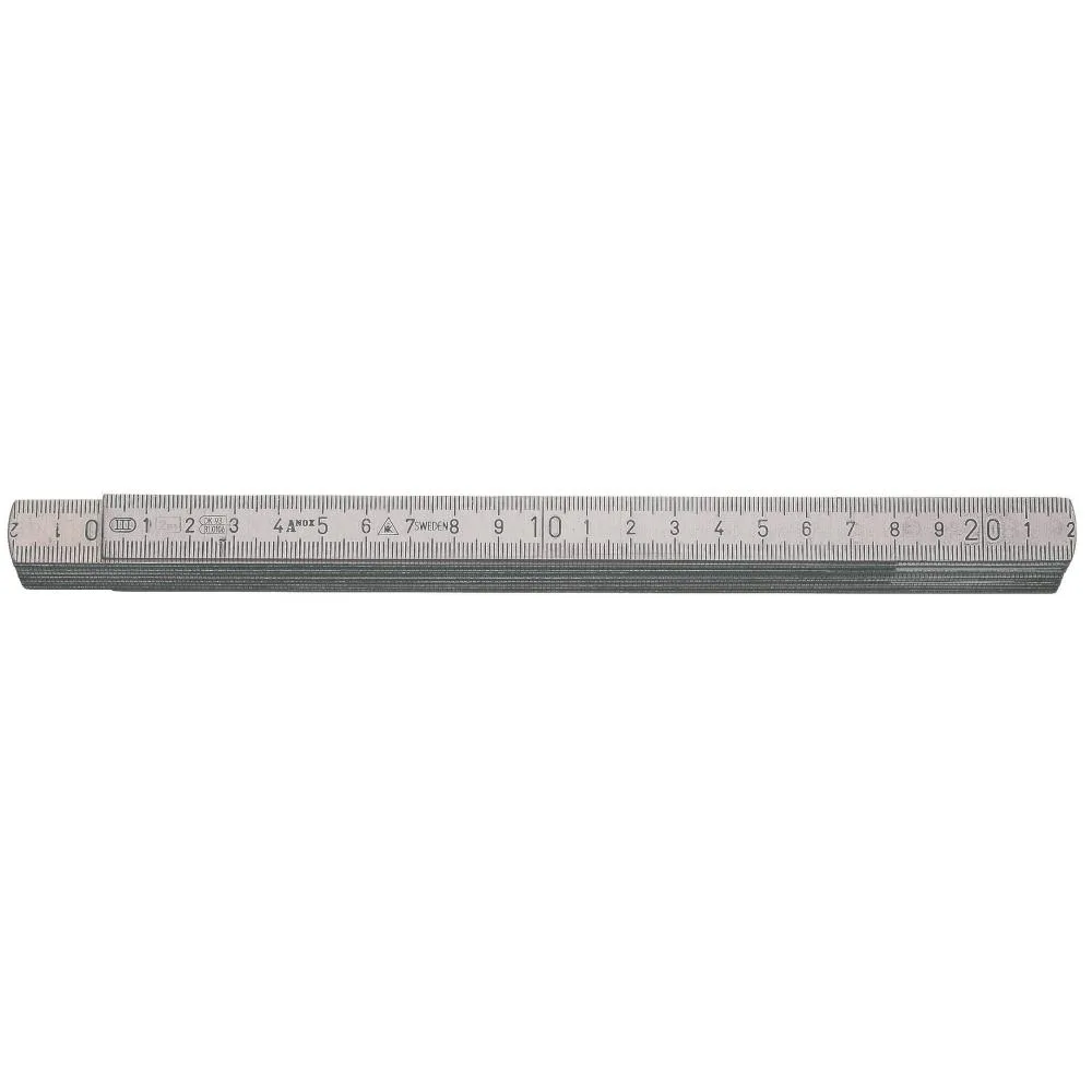 Meterstock Hultafors 2m A59-2-10 Alum
