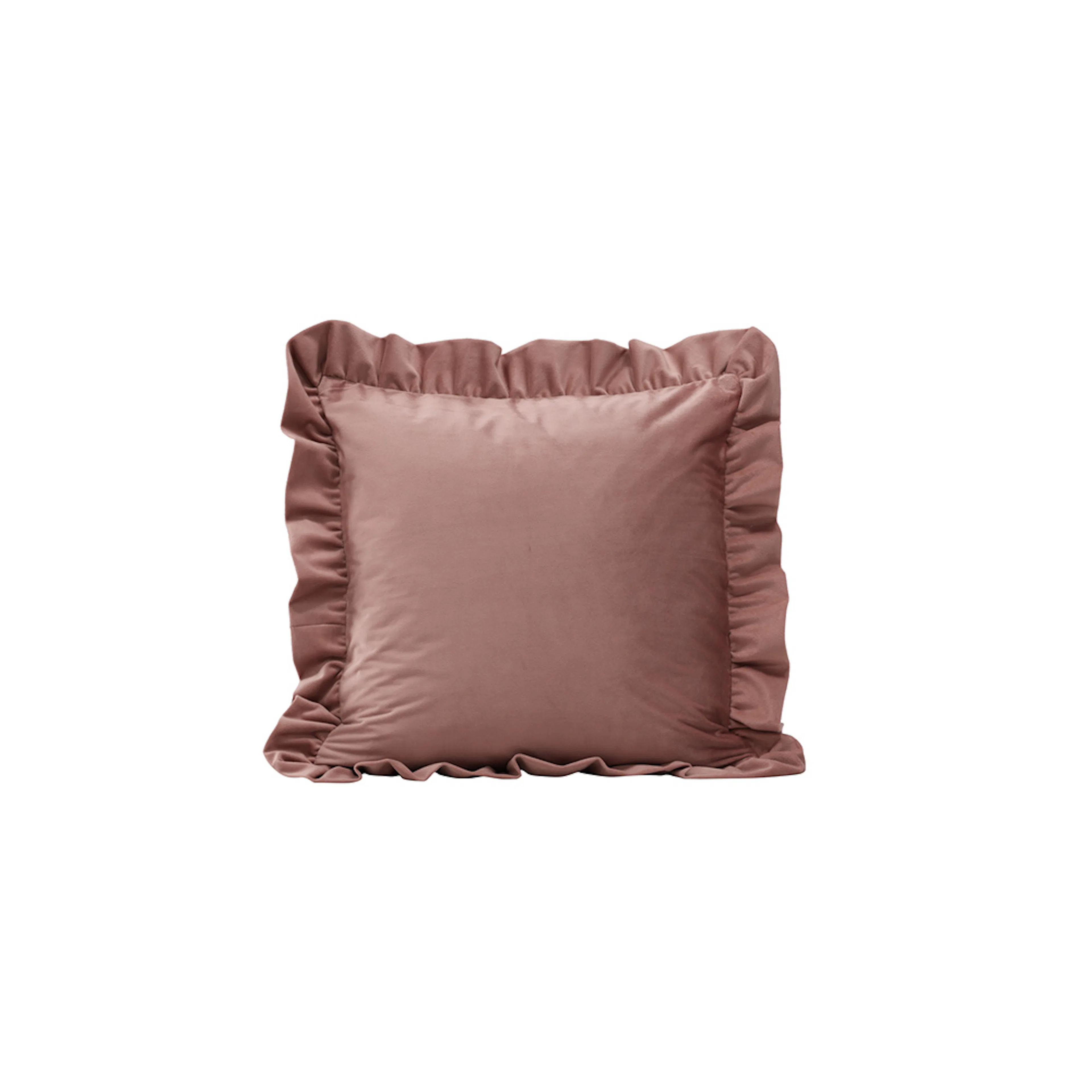 Hailey Cushion Cover Poly Velvet - Pink Rosa