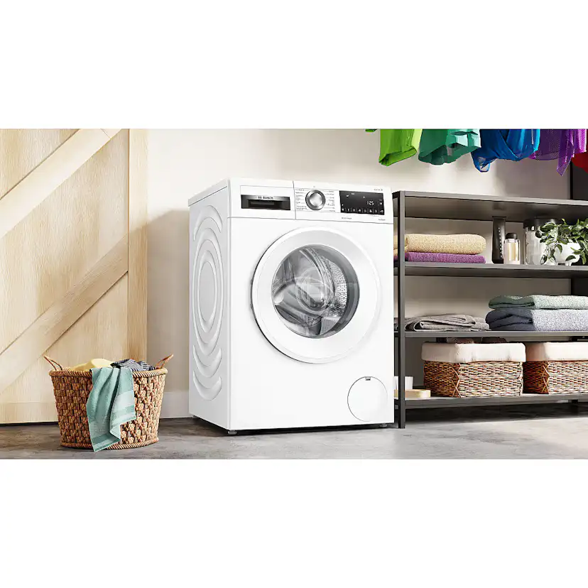 Tvättmaskin och Torktumlare Bosch WGG244ZMSN + WQG2420ASN Serie 6 Energisnål