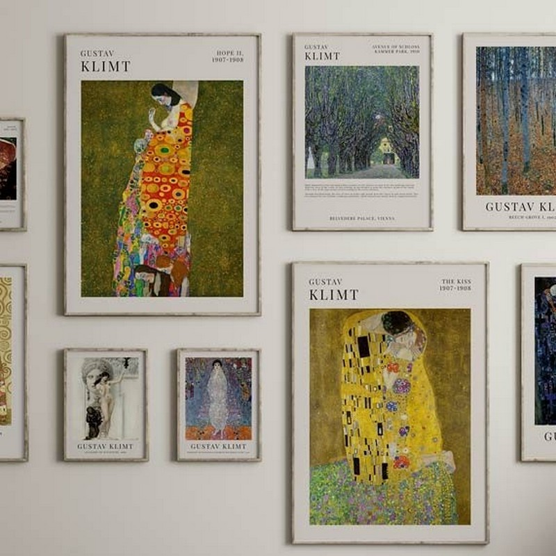 Poster Gallerix Hope II By Gustav Klimt