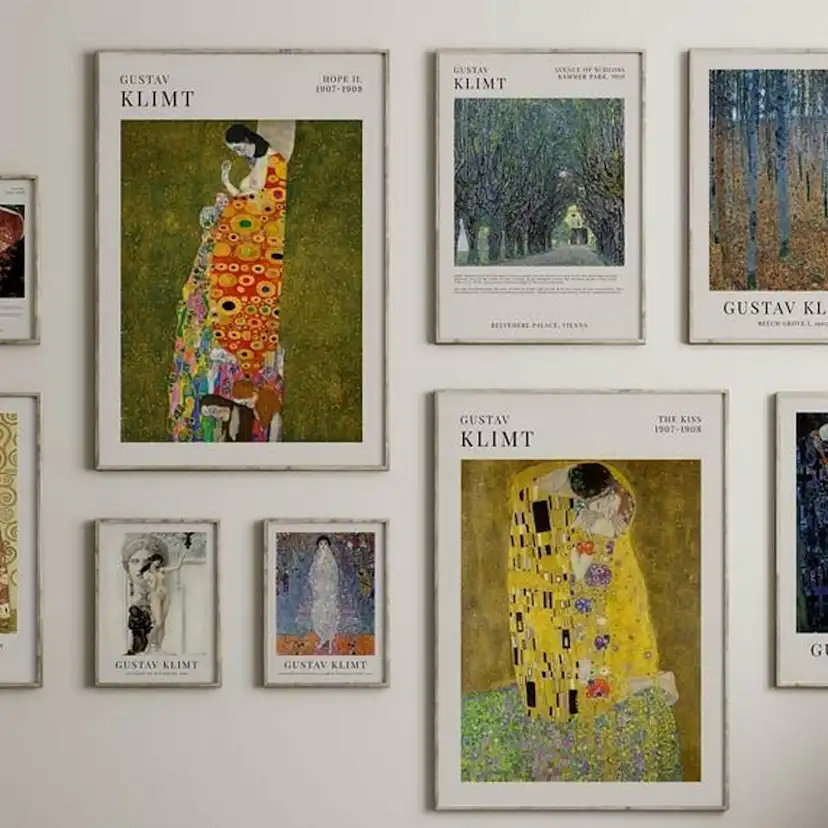 Poster Gallerix Hope II By Gustav Klimt