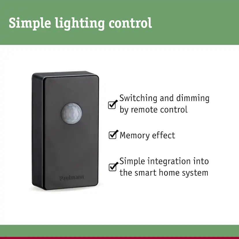Sensor Paulmann Plug & Shine Skymningssensor Smart Home Zigbee 3.0 Twilight