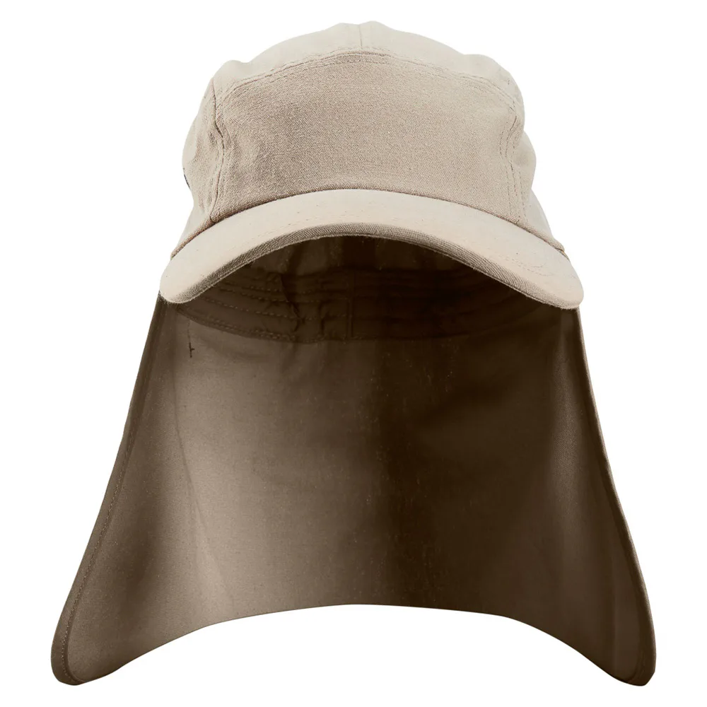 Keps med solskydd AW Storlek: L/XL , Färg: Khaki