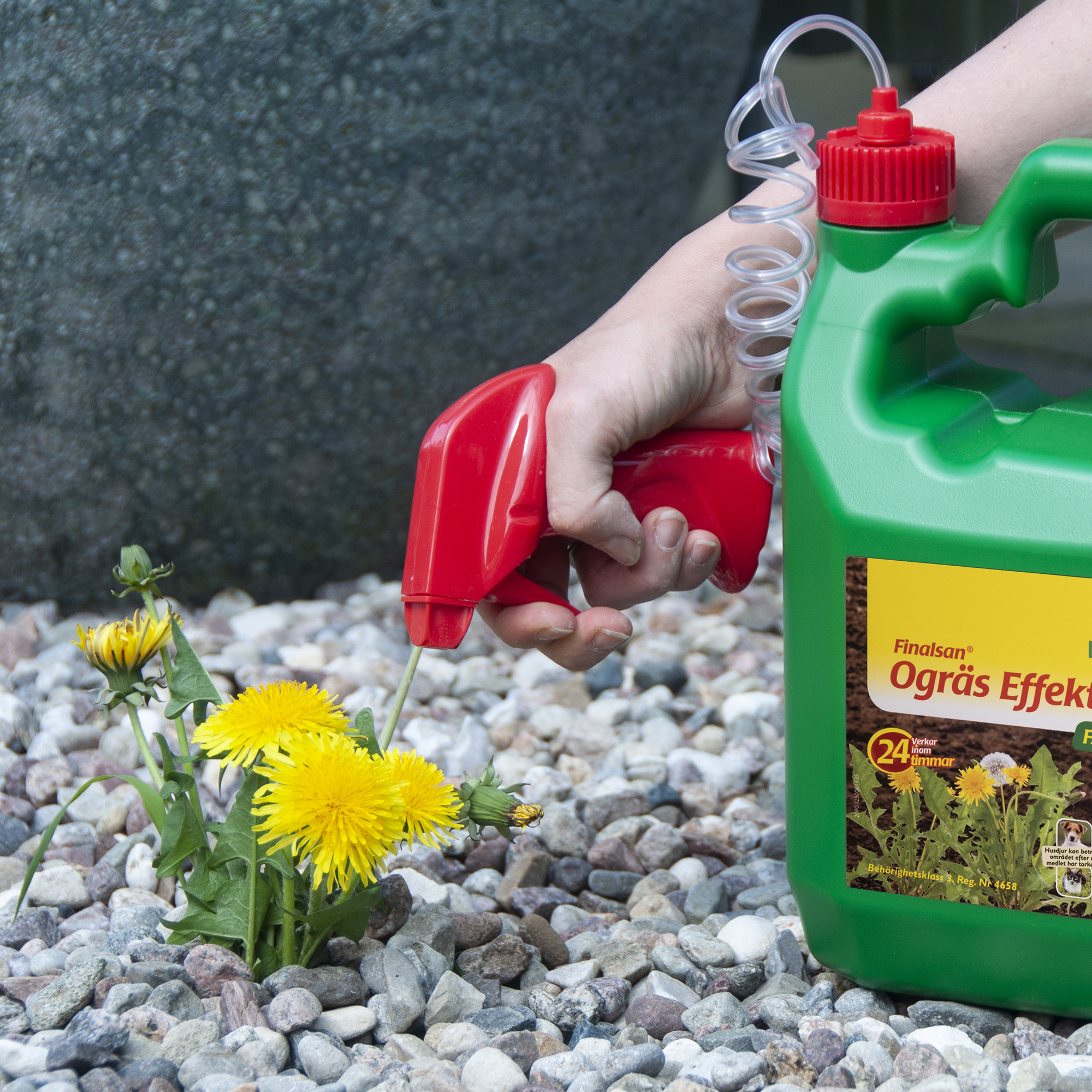 Ogräsbekämpning Neudorff Effekt Spray 3L för Trädgård