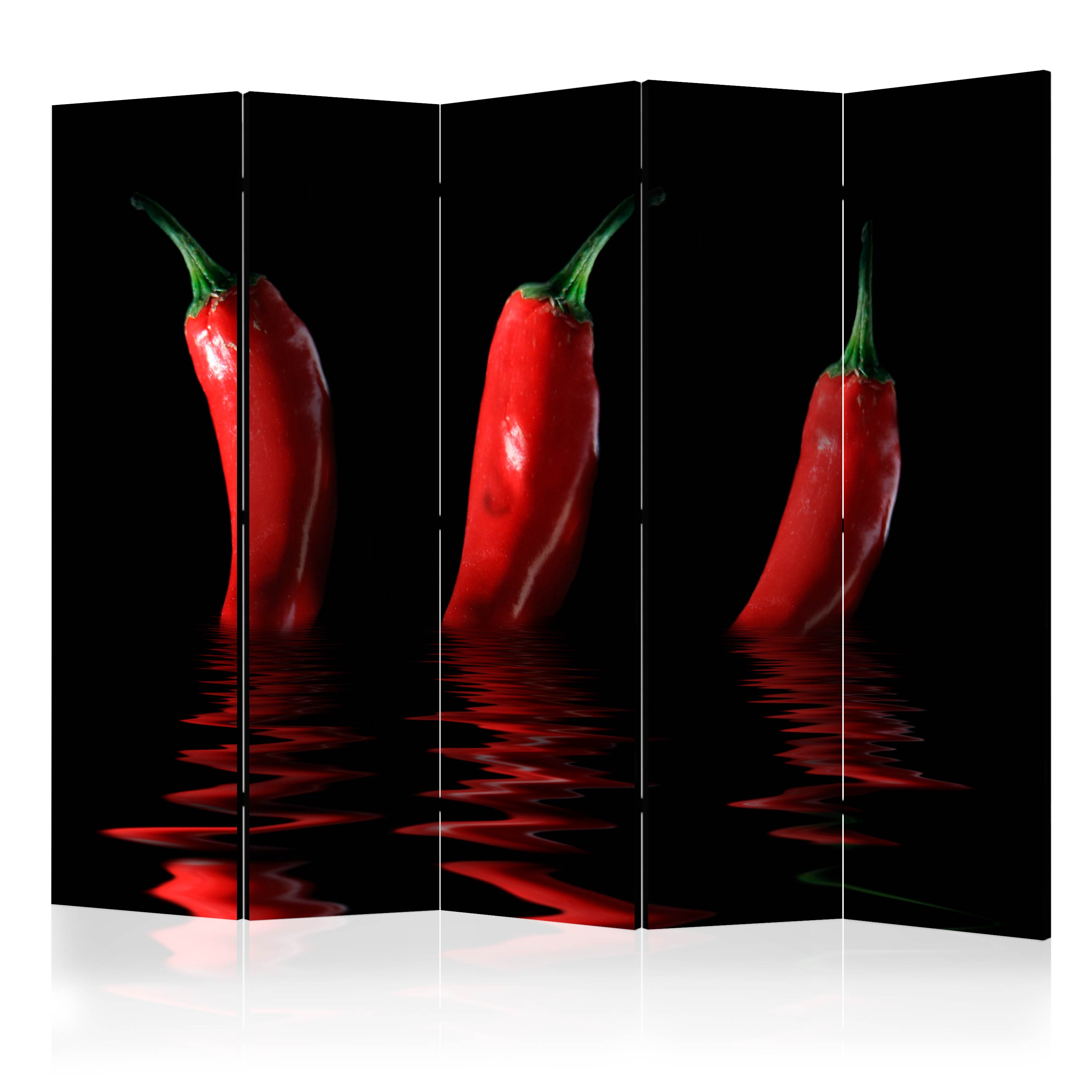 Rumsavdelare Skärmvägg Arkiio Chili Pepper II 225x172 cm